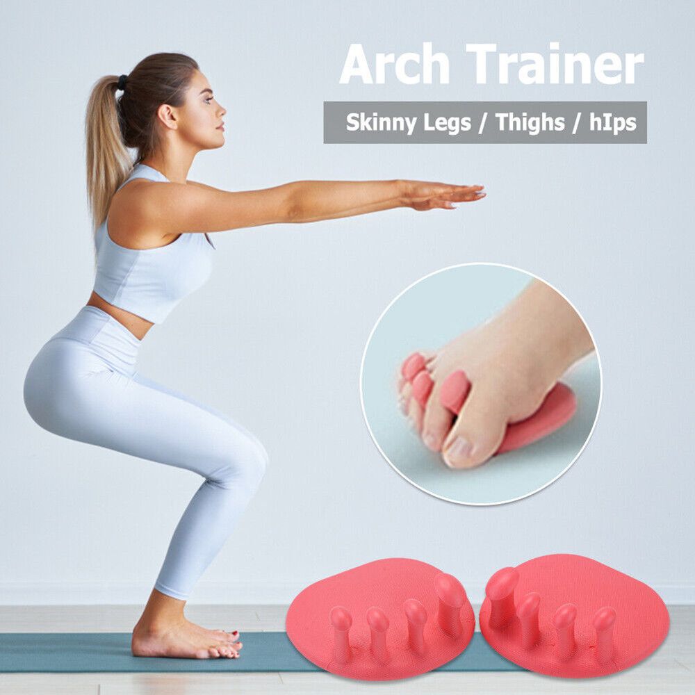 1 쌍 휴대용 요가 피트니스 아치 발 아치 발 트레이너 - Yoga Fitness Toes Arch 리뷰 및 가격