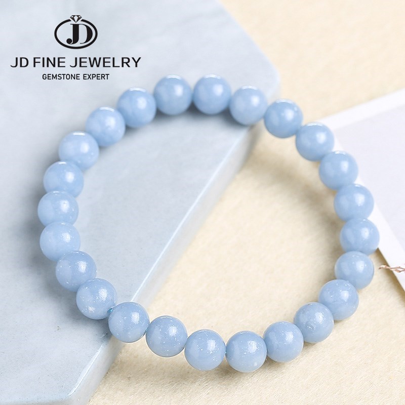 JD 내추럴 스톤 블루 엔젤라이트 천사 팔찌, 여성용  - Yoga Fitness Tracker 리뷰 및 가격