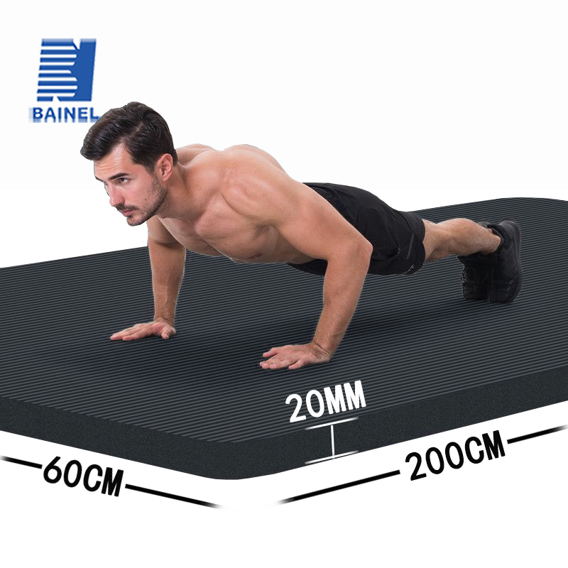20mm 요가 매트 매우 길고 두꺼운 남성용 특별히 제 - Yoga Fitness Health 리뷰 및 가격