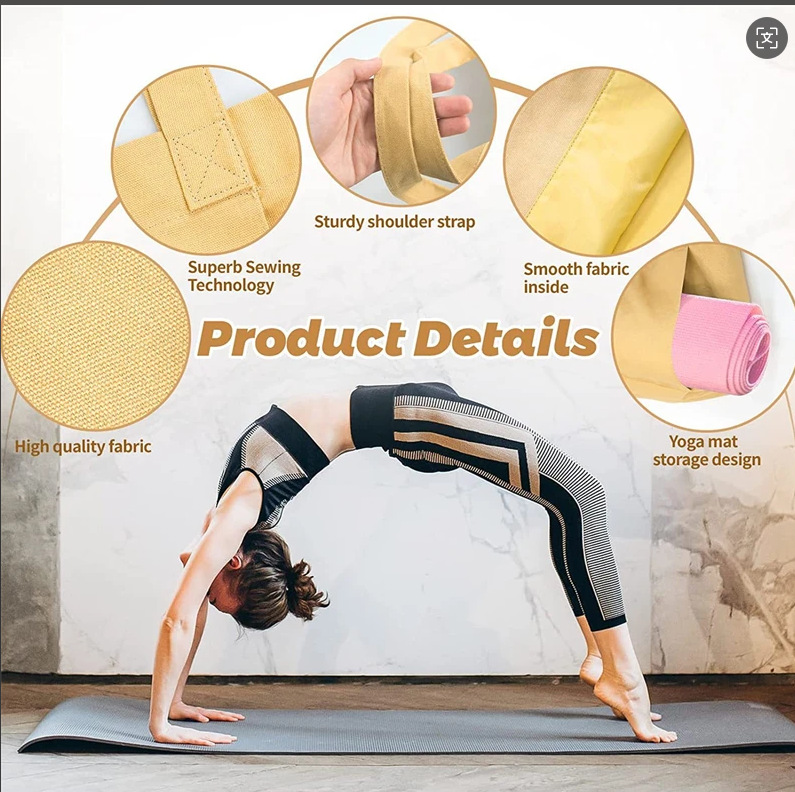 다목적 요가 가방 요가 매트 보관 토트백 피트니스 필라 - Yoga And Fitness Mat 리뷰 및 가격