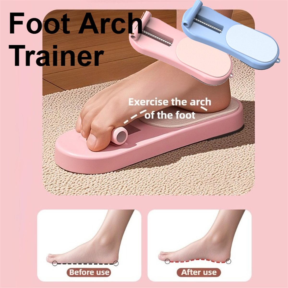 [NEW] 발 아치 트레이너 미끄럼 방지 디자인 유연성 - Yoga Fitness Toes Arch 리뷰 및 가격