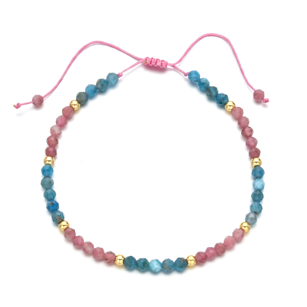 3MM 전기석 비즈 땋은 팔찌 DIY 수제 짠 천연석  - Yoga Fitness Tracker 리뷰 및 가격