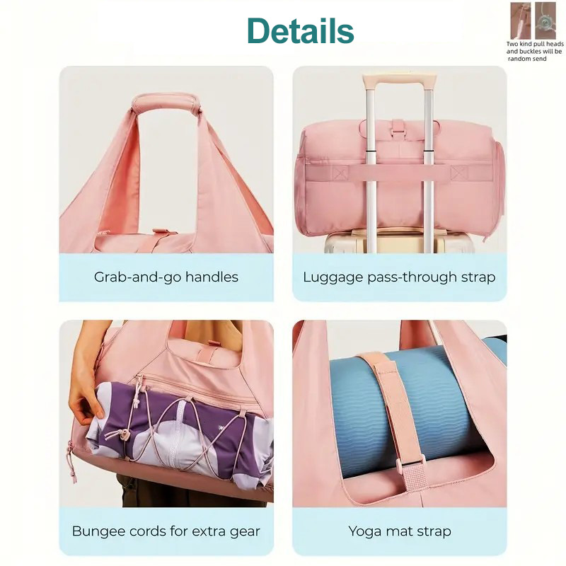 요가 매트 가방, 여성 및 남성용 헬스 핸드백, 트레이 - Yoga And Fitness Mat 리뷰 및 가격