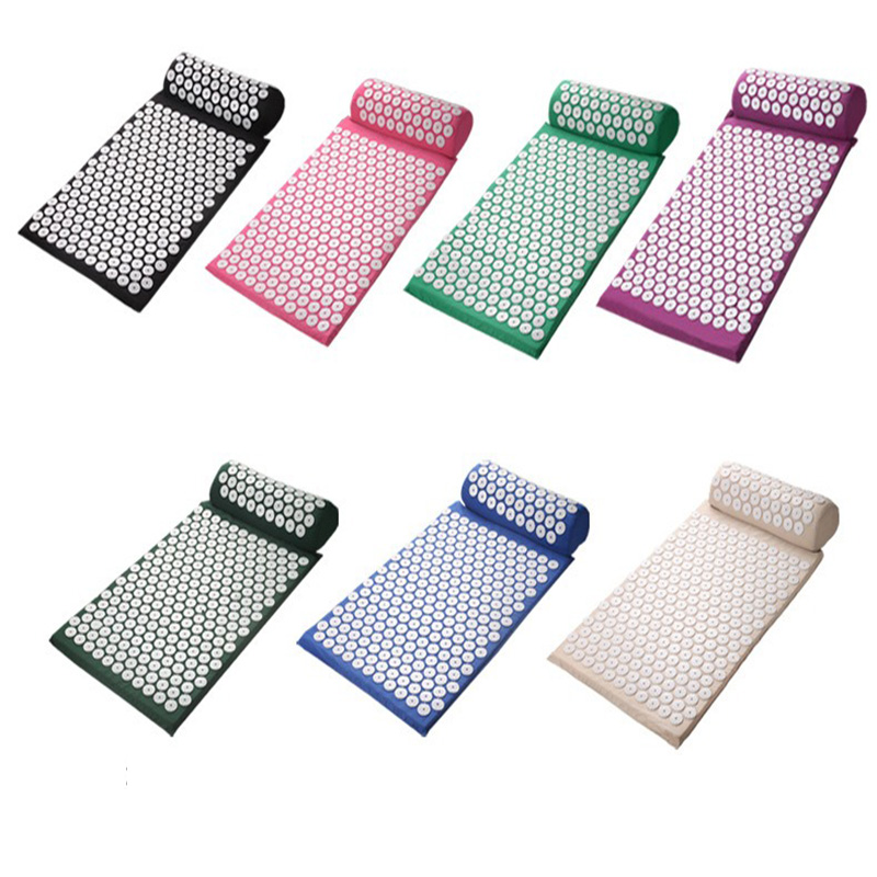 네일 매트 지압 샤크티 매트(바늘이 있는 마사지 패드) - Yoga And Fitness Mat 리뷰 및 가격