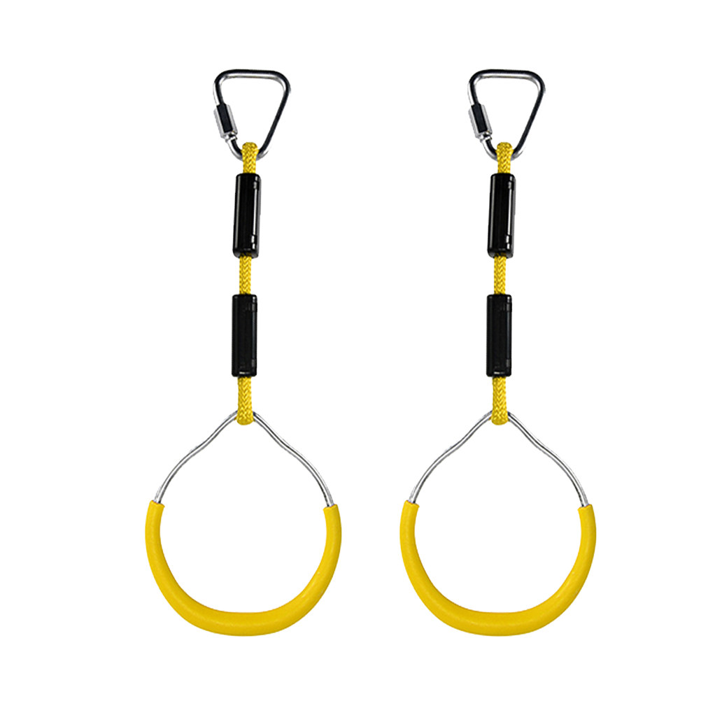 2Pcs 다채로운 어린이 등반 링 단단하고 매끄러운 표 - Gymnastics Rings 리뷰 및 가격